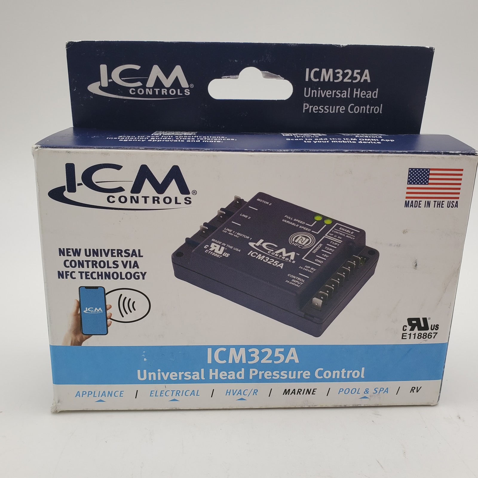 ICM Controls ICM325A Universal Head Pressure Control