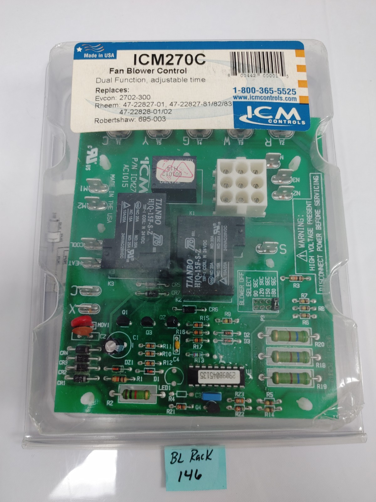 ICM 270C Fan Blower Control