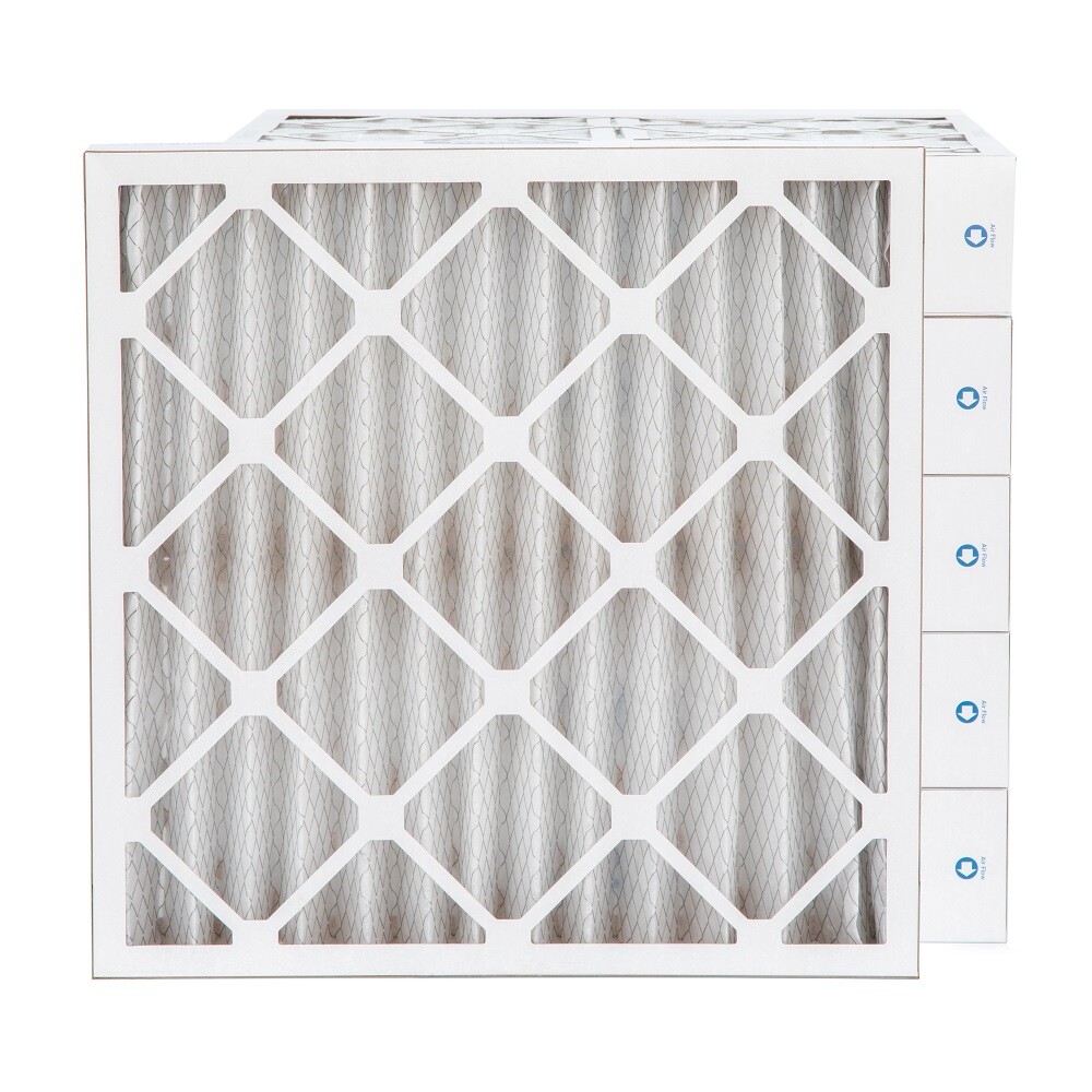 20x20x4 MERV 8 Pleated AC Furnace Air Filters. 6 Pack (Actual Depth: 3-3/4″)