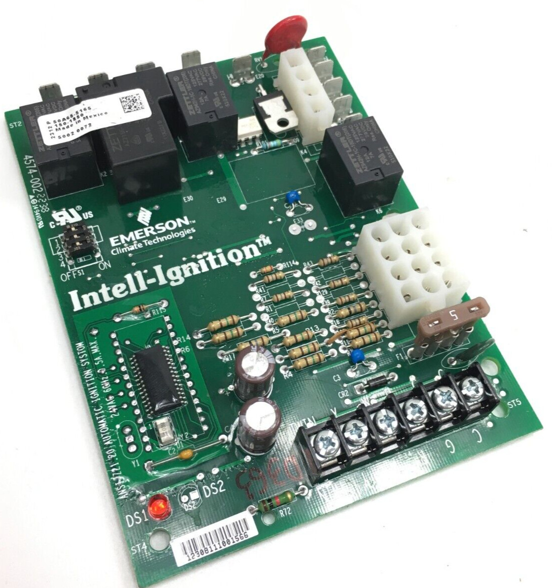 EMERSON 50A65-5165 Furnace Control Circuit Board used #D363