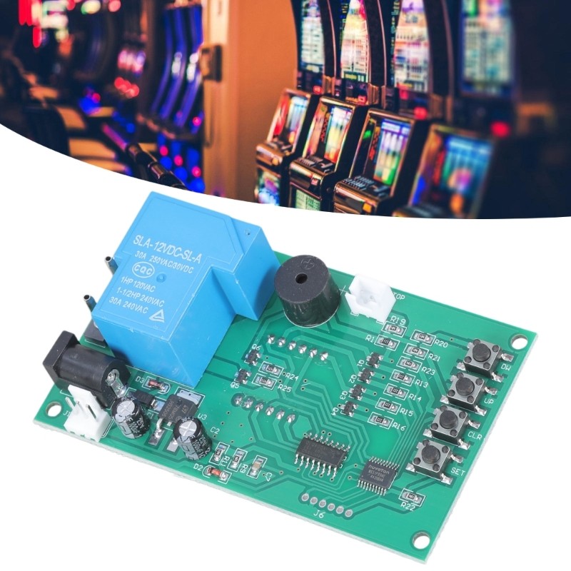 LED Display Timer Control Circuit Board 30V 250V Capacity For Automateds Systems