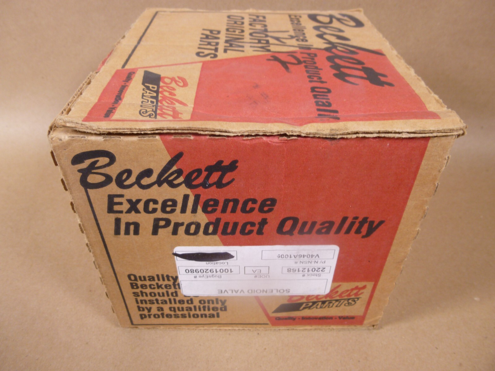 Becket 5669 Delayed Magnetic Solenoid Valve Kit For A, AF, & AFG Series Oil Burn