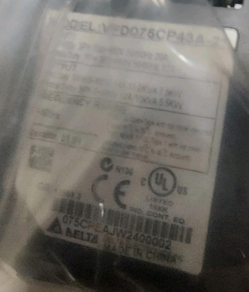 Delta CP2000 VFD075CP43-21 7.5kW 3 Phase Built-in PLC With PID Control