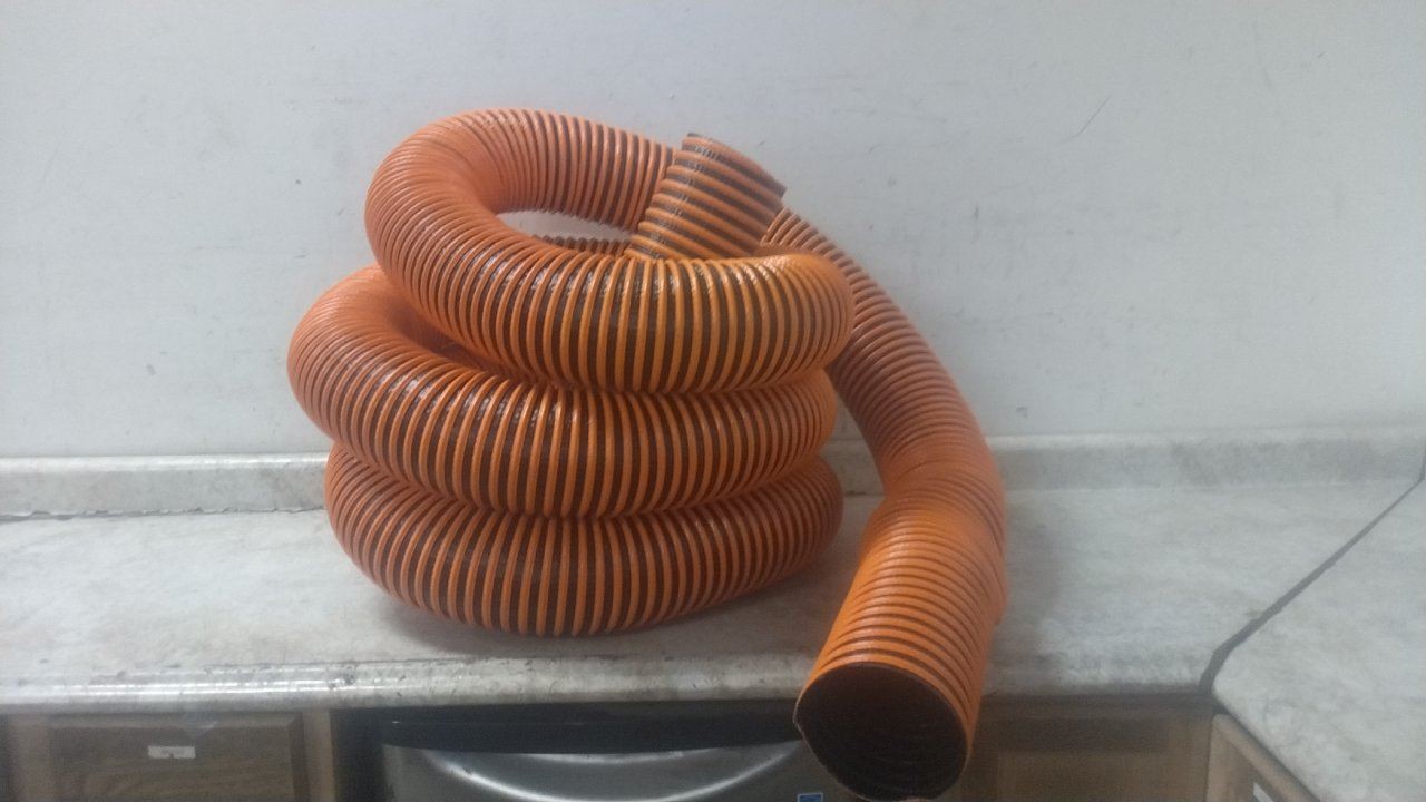 Hi-Tech Duravent 1104-0500-0001 5 In Inside Dia 25 Ft L Industrial Ducting Hose