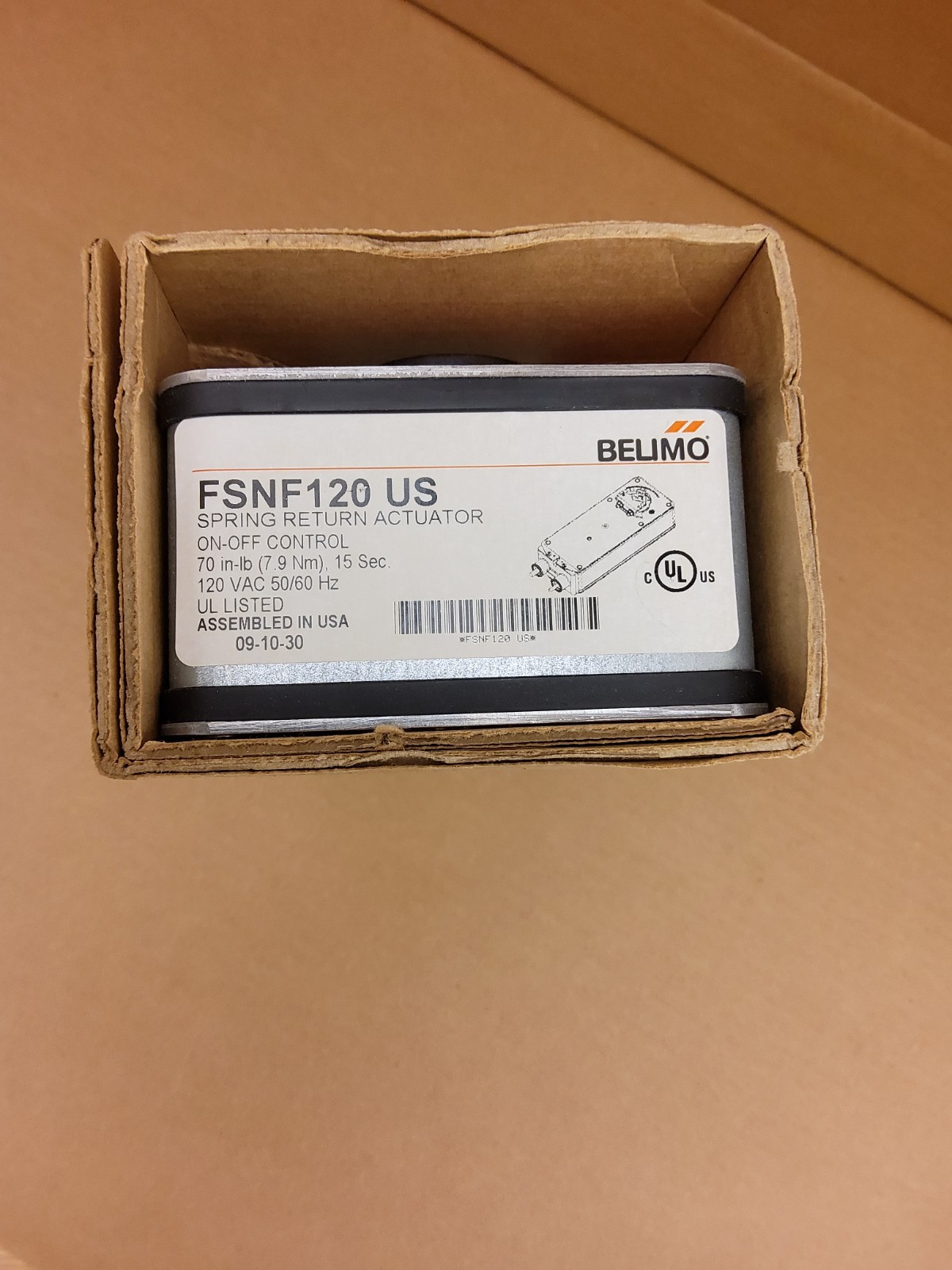 Belimo Actuator FSNF120US