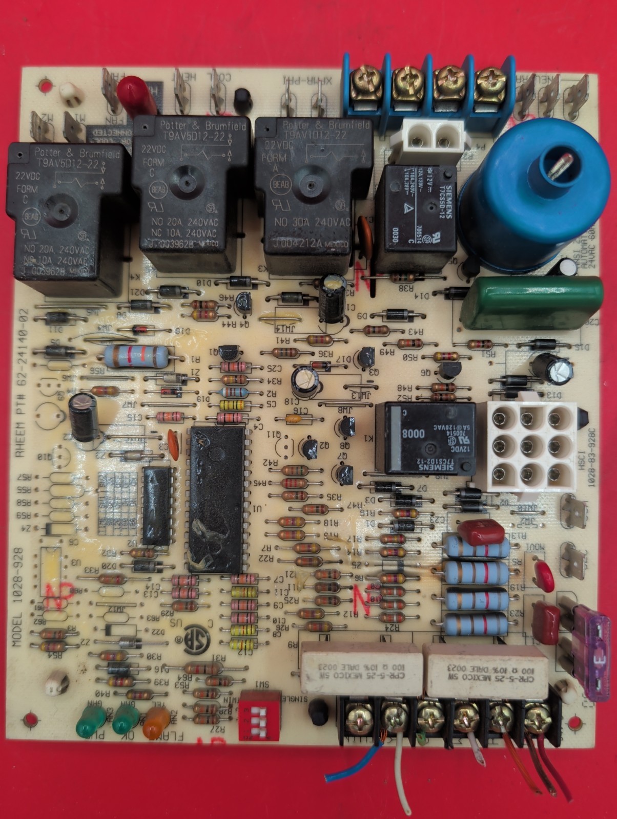 62-24140-02 GUARANTEED WORKING TESTED 622414002 Furnace Control Board 1028-928