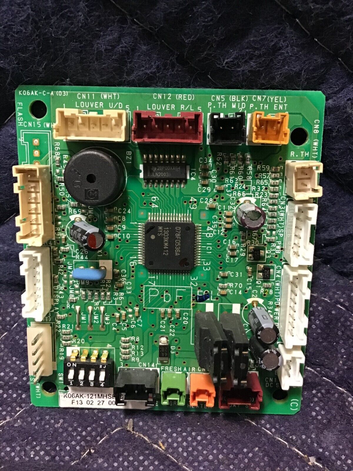 Fujitsu K06AK-C-A Control Board Green for Air Conditioning System Indoor Unit