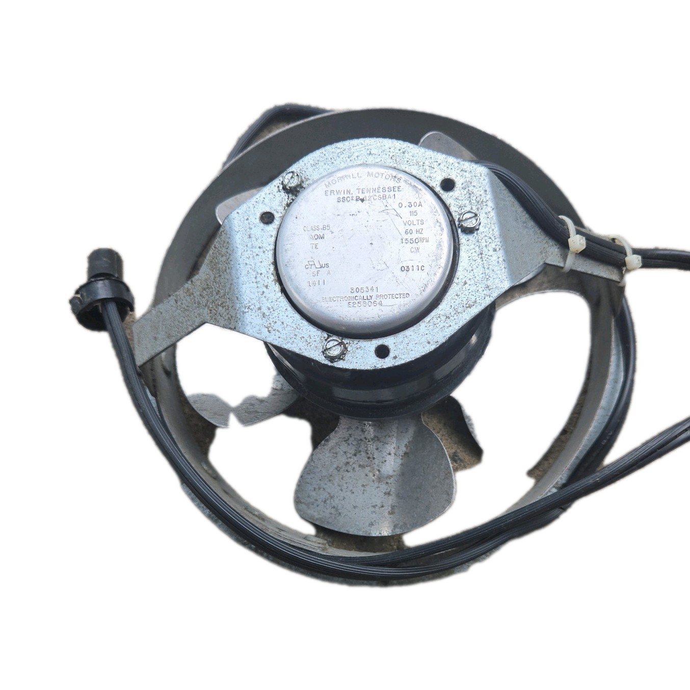 NEW Morrill Motors E258064 Condenser Fan Motor Assembly 5-Blade Commercial HVAC