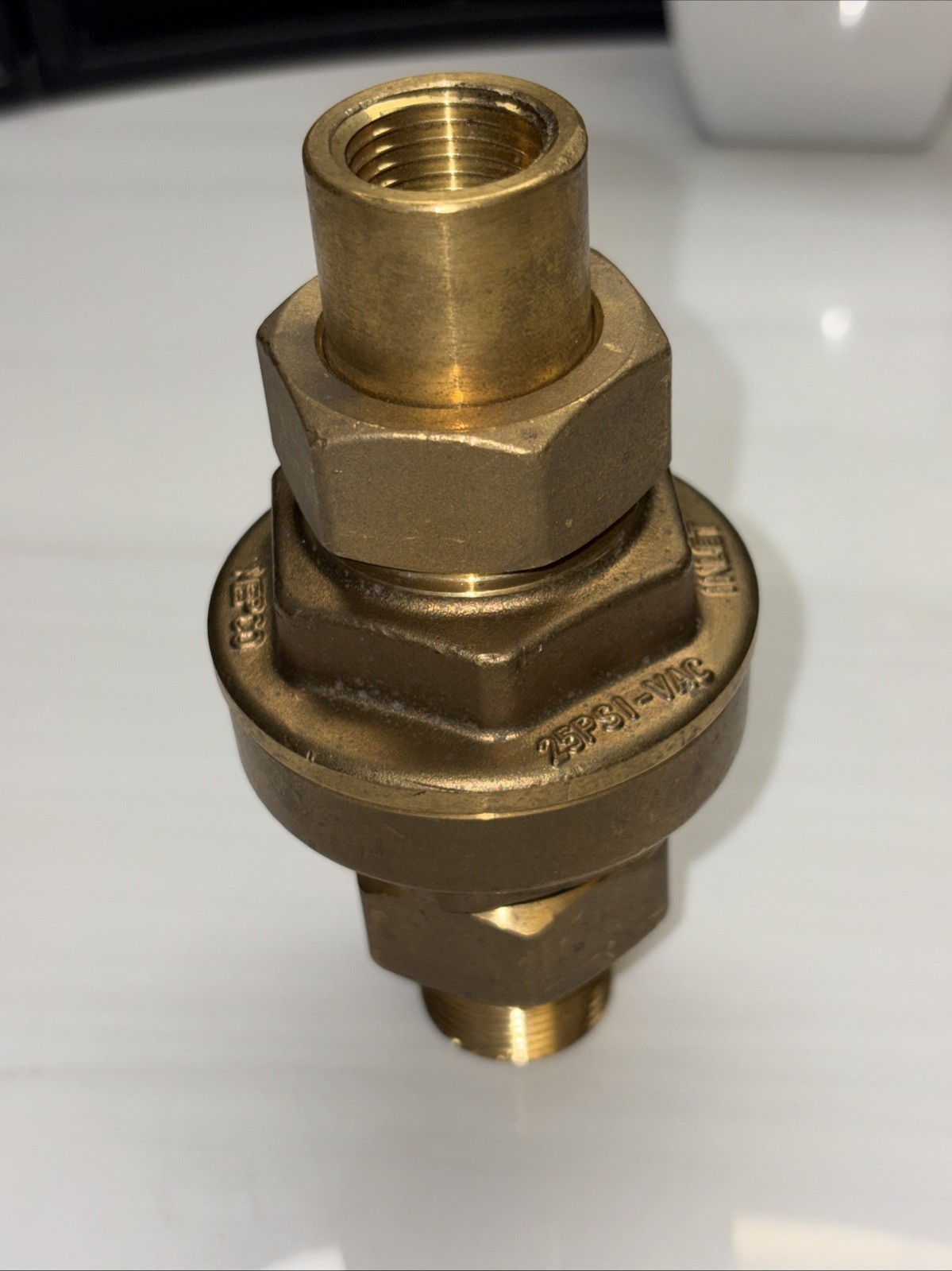 NEW- Mepco Brass 1E-Vst Steam Trap 1/2″ Npt Outlet 25PSI-VAC