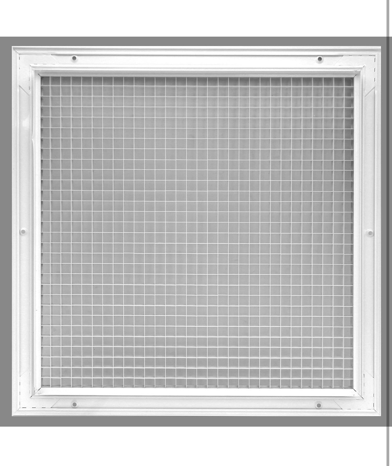 HVAC Premium 30″x24″ Cube Core Eggcrate Return Air Filter Grille 1″