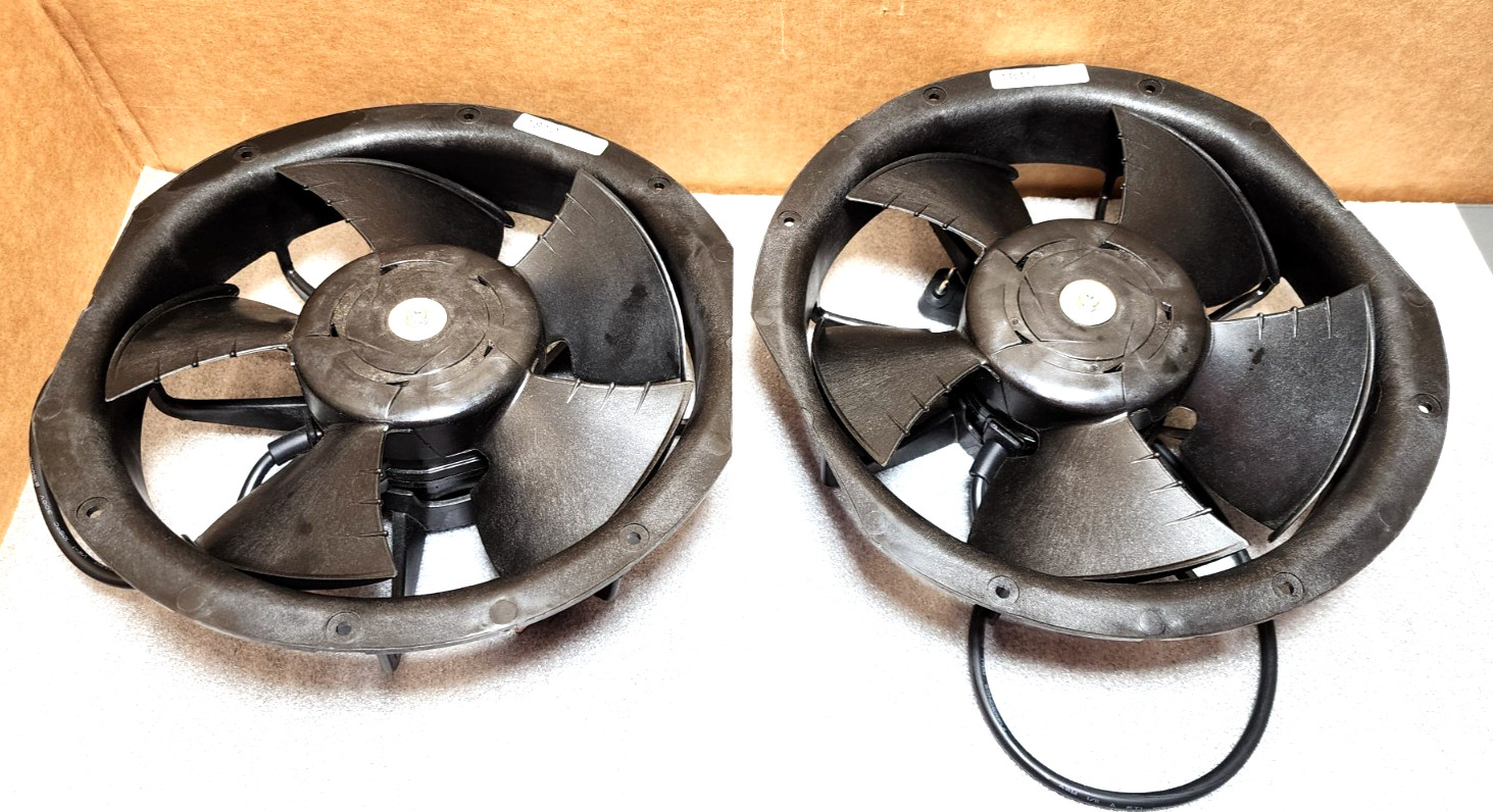 UNADA Motor & Frame 200mm Penta 200 FP200T Electric Fans 120V 1810 RPM (Qty 2)