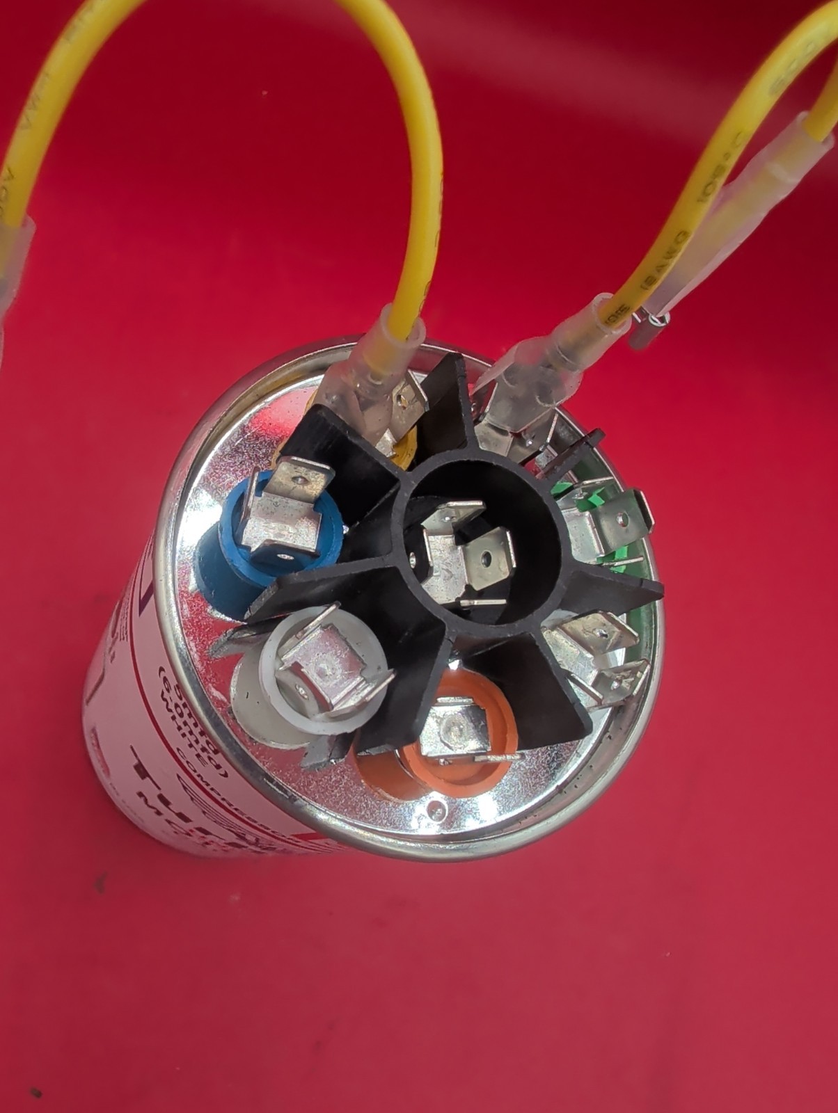 AMRAD Turbo 200 Universal Capacitor Tested Good ±5% 370/440V Motor Run Warranty