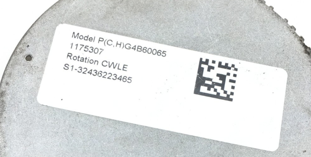 BROAD-OCEAN ZWK702E0756501 ECM Module ONLY S1-32436223465 230V 1HP used #J022