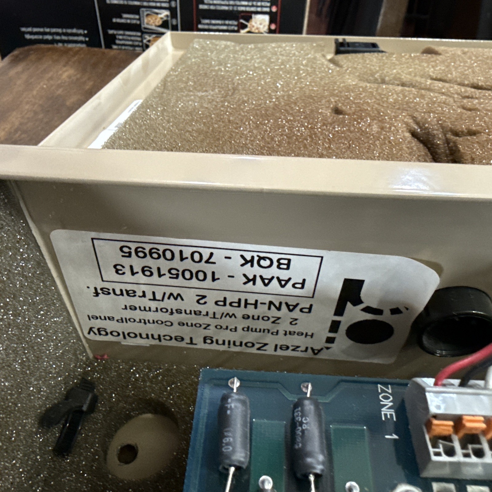 Heat Pumpro by Arzel PAN-HPP02 ZONE Control Panel 2 Zone w/ Transformer
