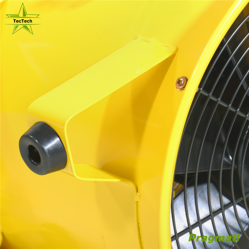 12In Heavy Duty Cylinder Axial Fan 2300CFM with 25FT Vinyl Hose Portable Blower