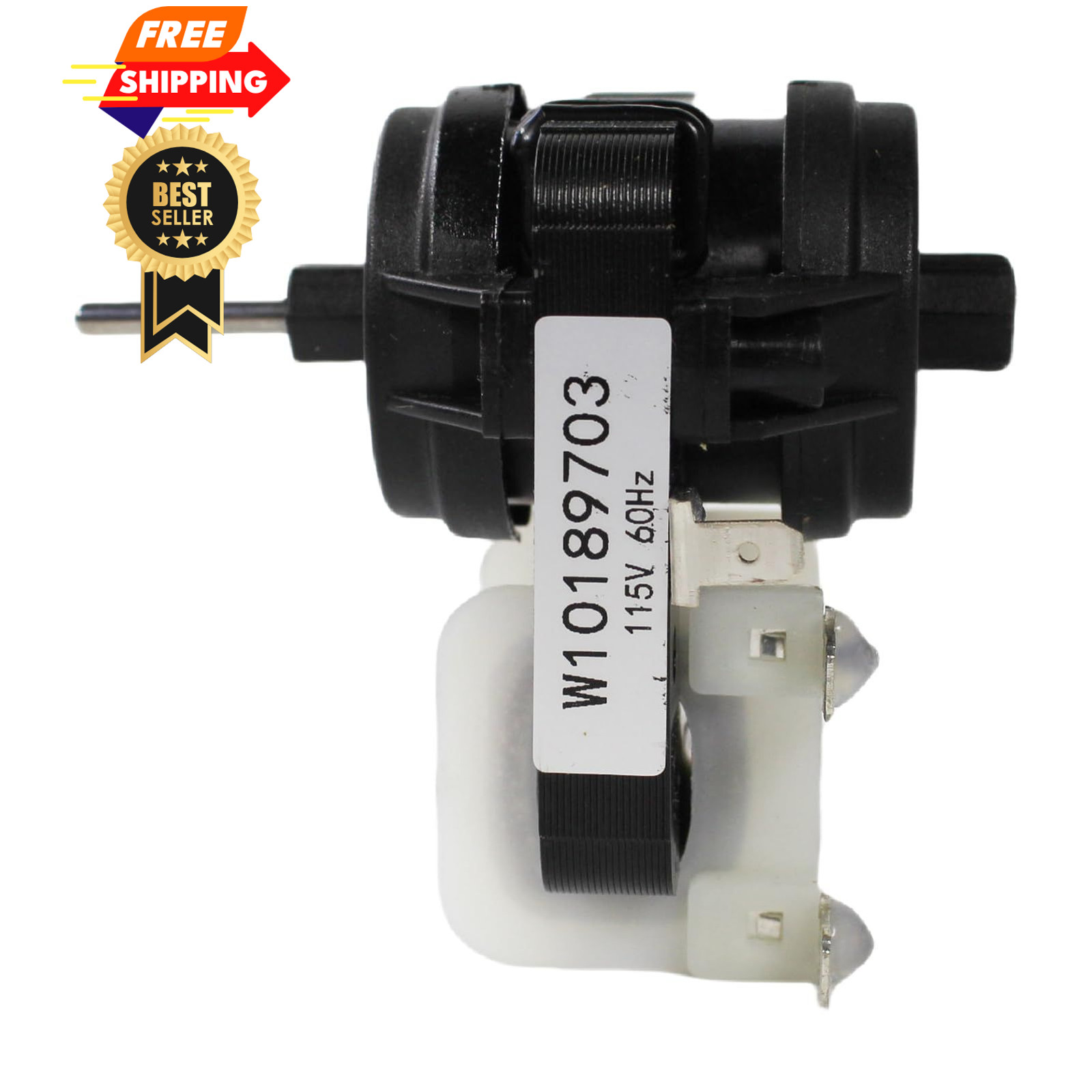 Ultra Durable W10189703 Refrigerator Evaporator Fan Motor for Whirlpool…