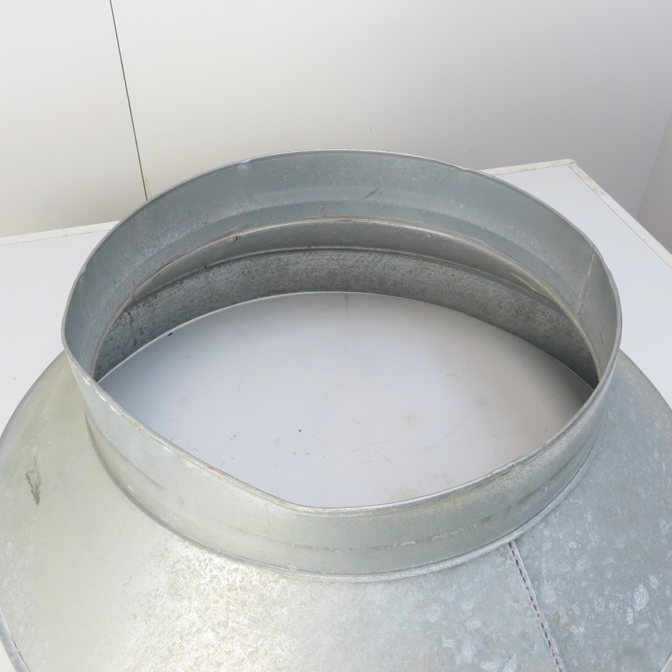 24″ x 16″ Galvanized Steel Spiral Duct 22 Gauge Increaser/Reducer