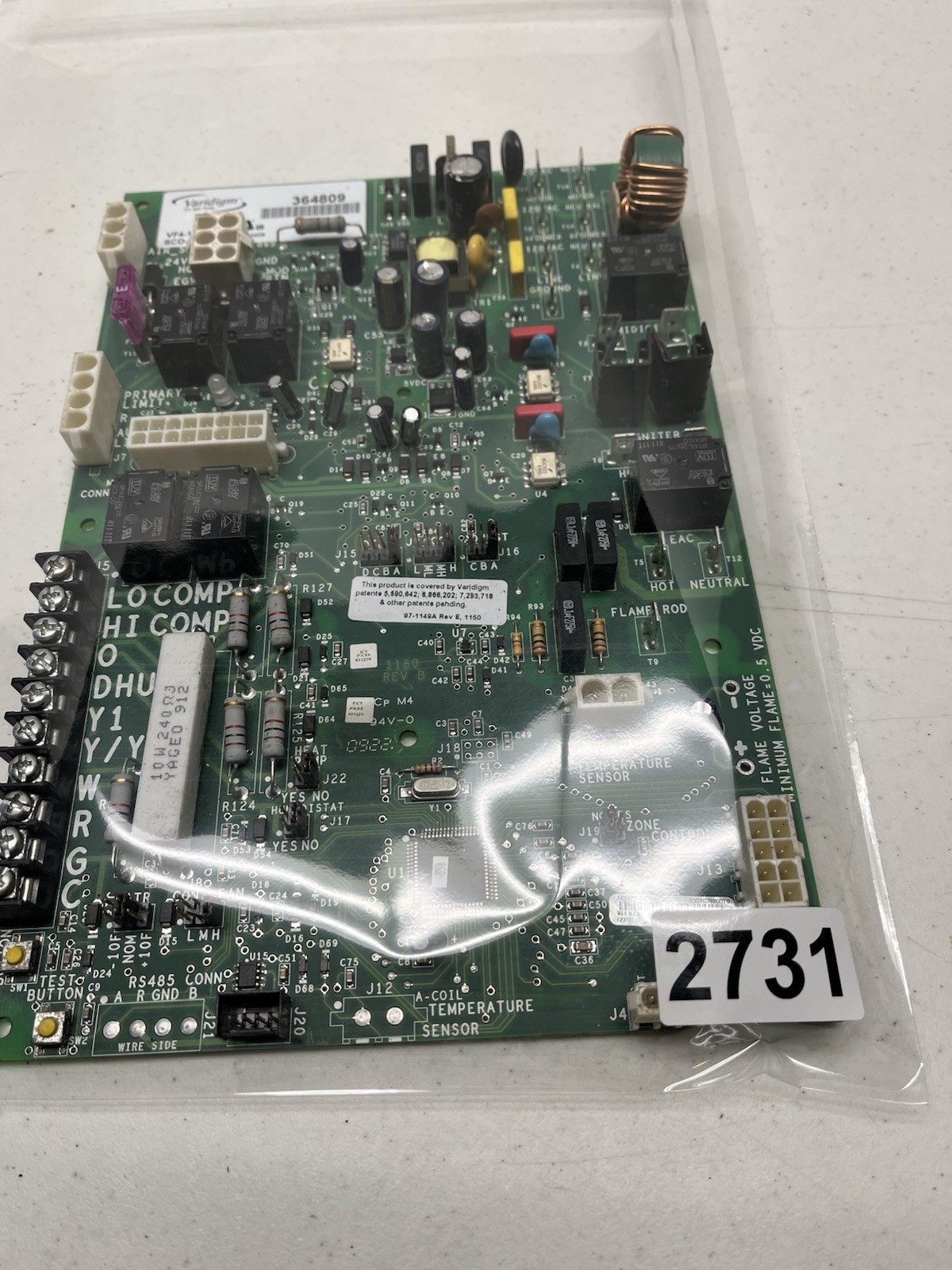 York Luxaire VARIDIGM 364809 Control Circuit Board SCD-1096 VF4-1180