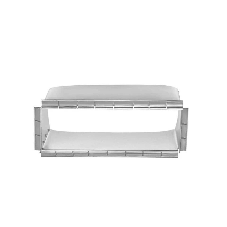 Master Flow 3-1/4 in. x 10 in. Rectangular Stack Duct Starting Collar – Easy
