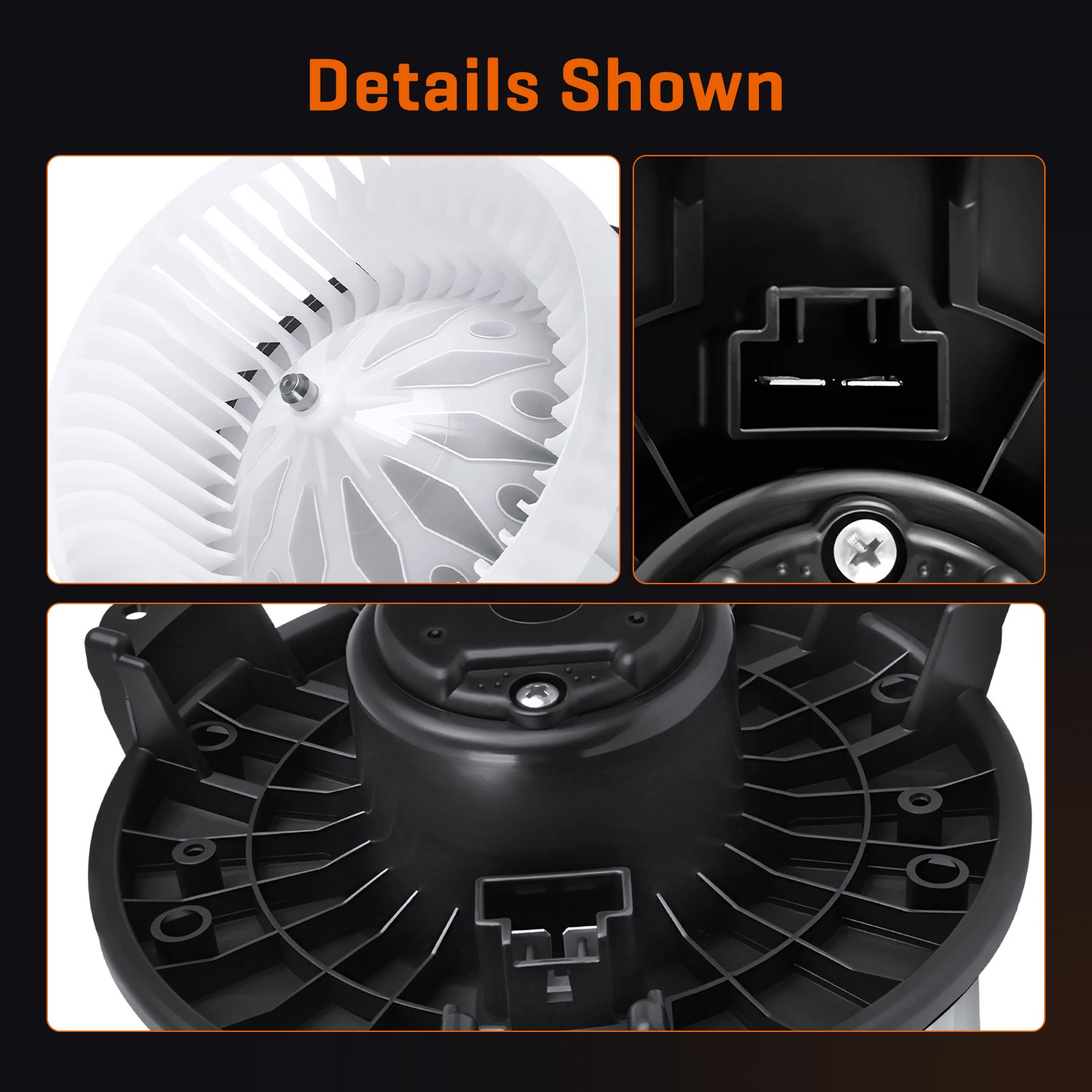 HVAC Heater Blower Motor Fan for Dodge Ram 1500 Buick Chrysler Sebring 2006-2018