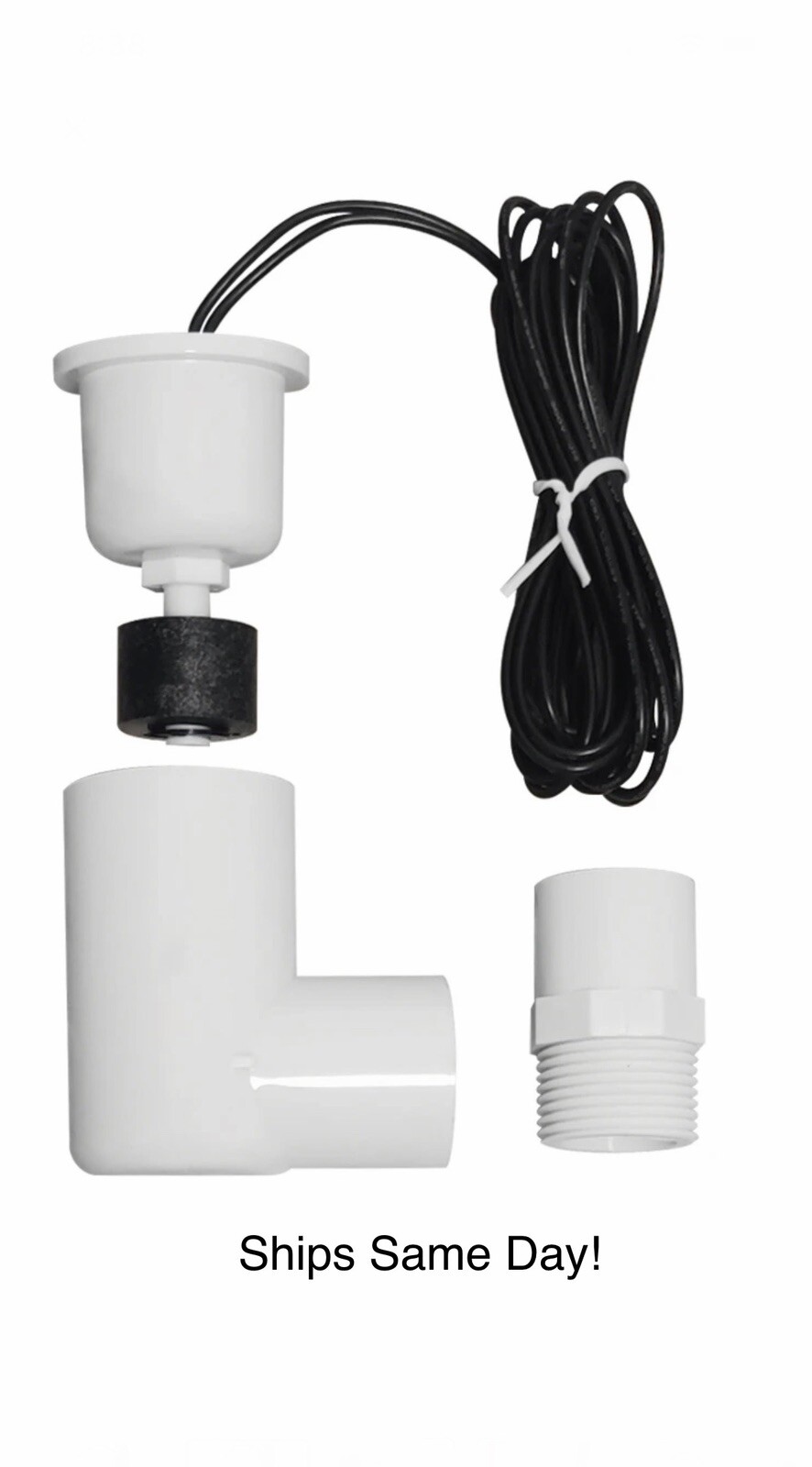 SS2 Style Condensate Overflow Safety Switch 3/4 PVC Float Switch 6 PACK DIY/HVAC