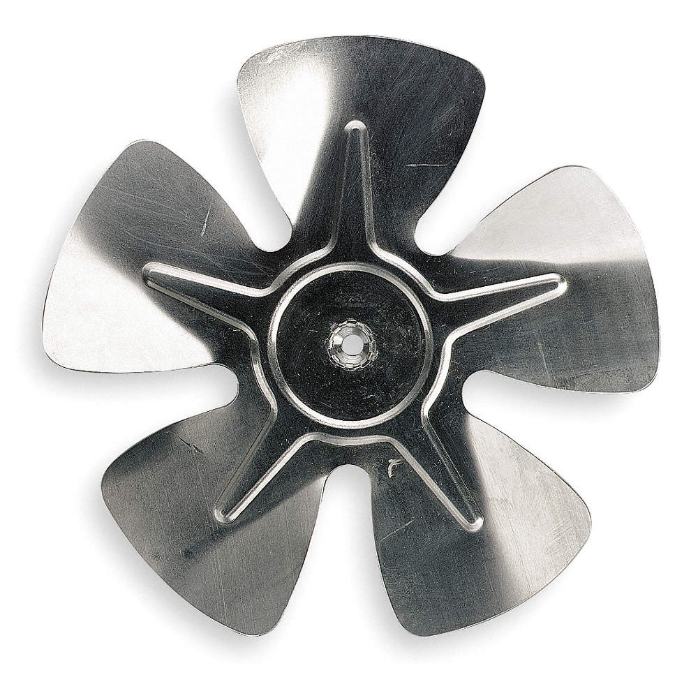 DAYTON 2MXZ3 Propeller,Dia 7 In,Bore Dia 1/4 In 2MXZ3