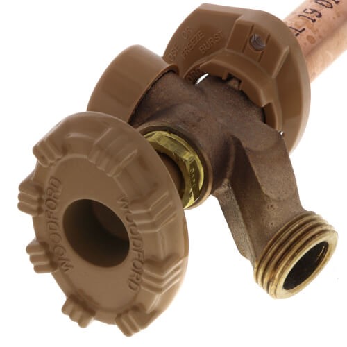 WOODFORD 19PX-4 Wall Faucet 3/4″ SS 125PSI PEX Crimp Anti-Siphon 5-1/4