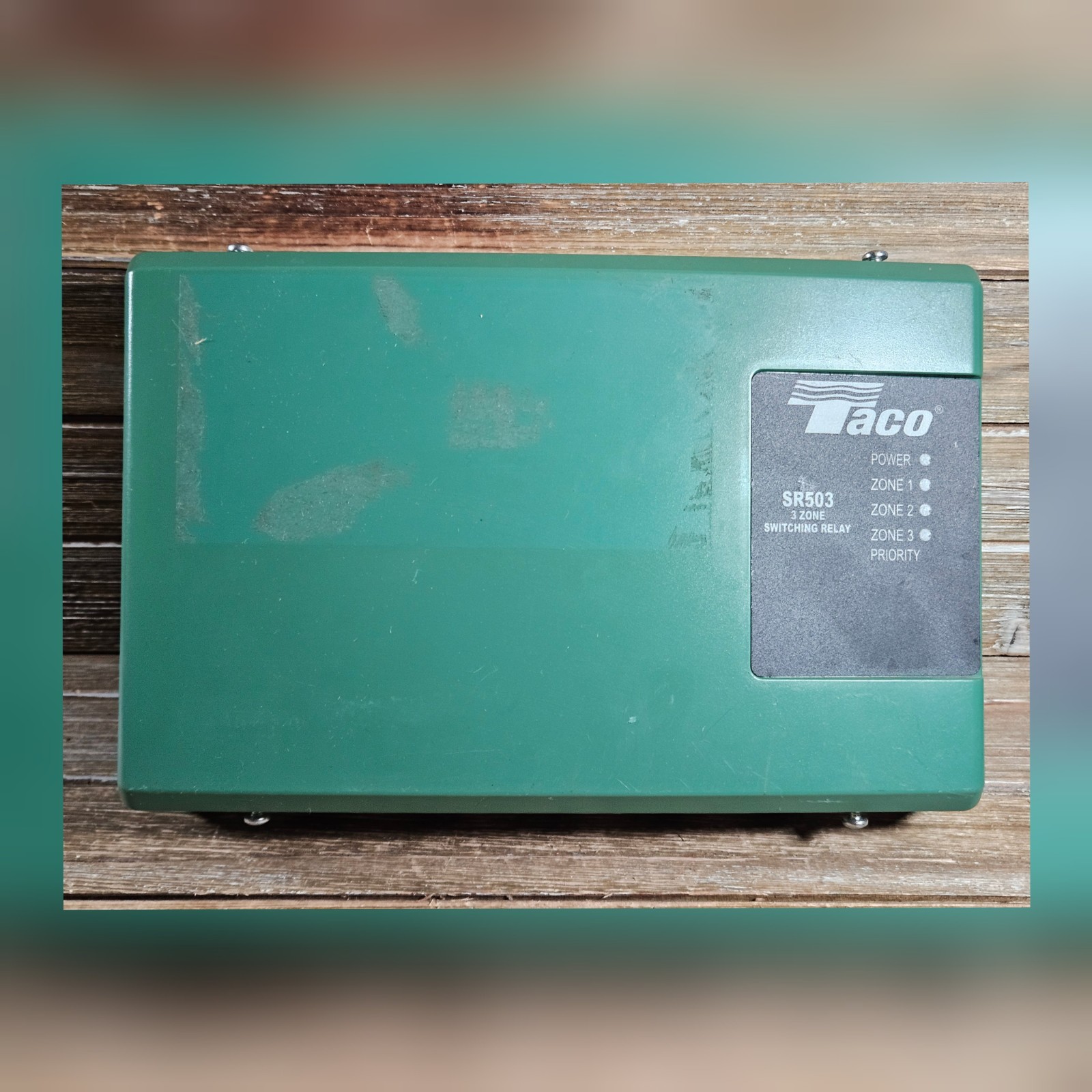 Taco SR503 Three Zone Switching Relay Circulator Boiler Control Board SR503-4