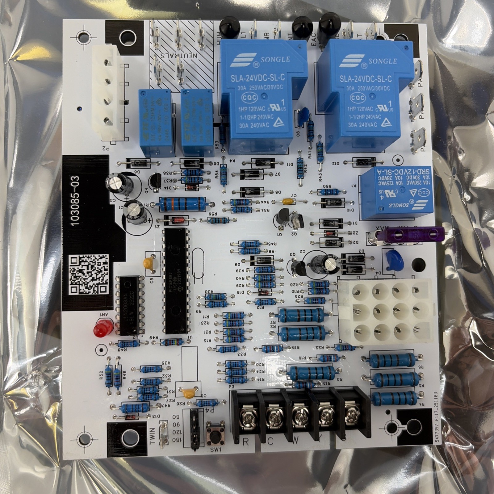 94W83 Replacement for Lennox Furnace Control Board 103085-02 1012-977A-I Series
