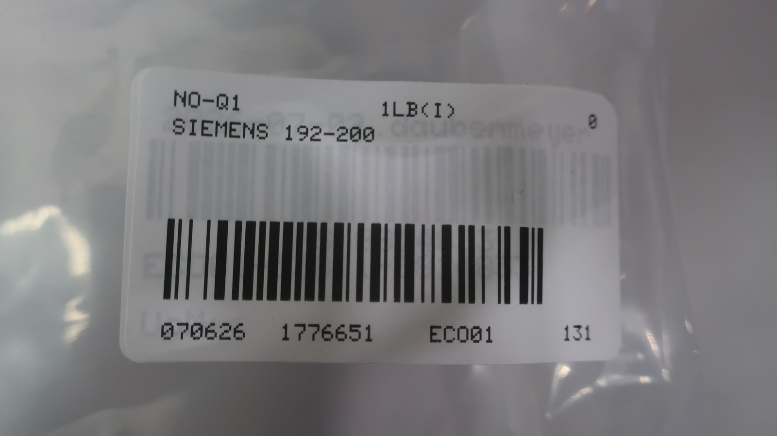 Siemens 192-200 Pneumatic Room Thermostat 45-85f