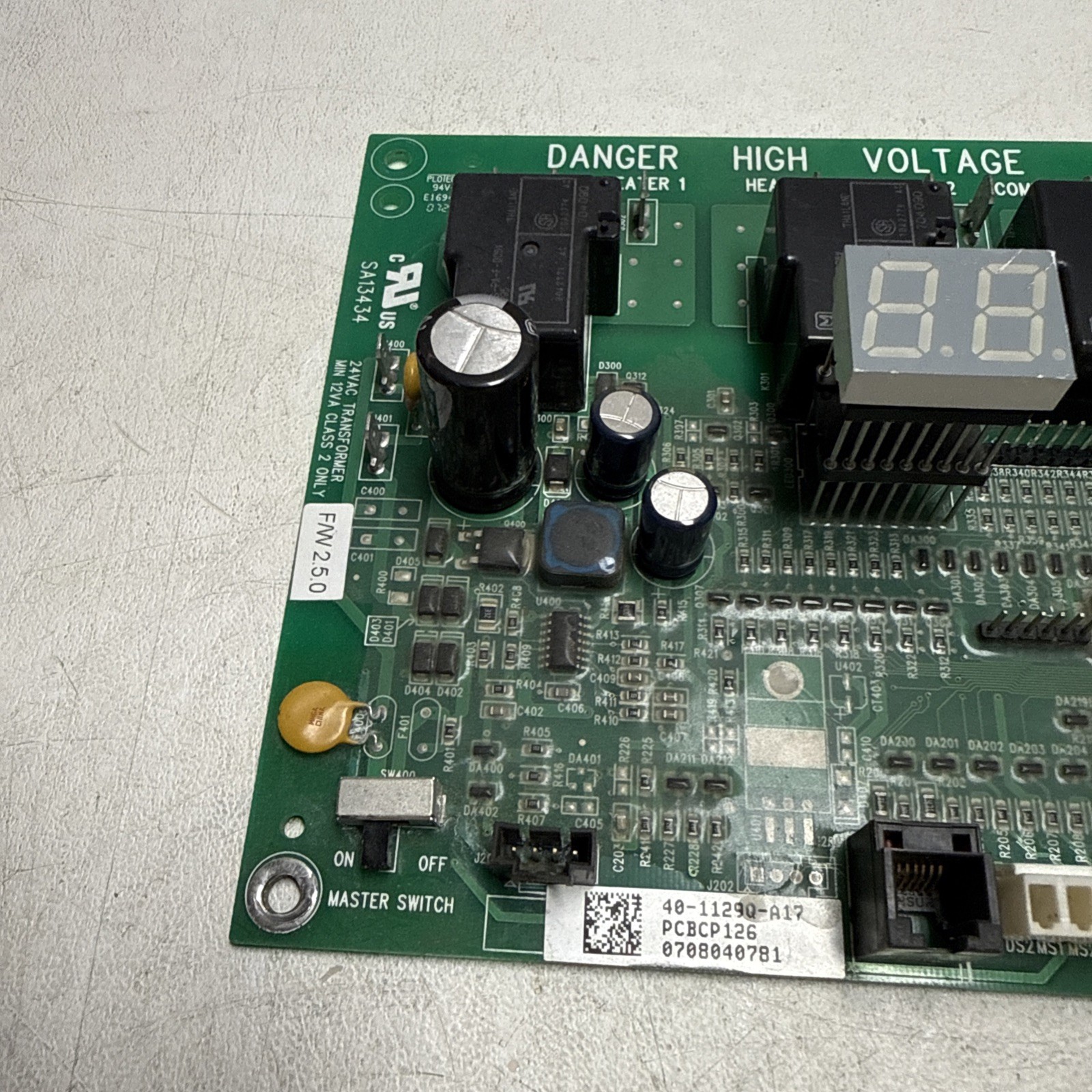 Amana PWB-1244A4-0000 40-1129Q-A17 PCB Control Board with Display PCBCP126