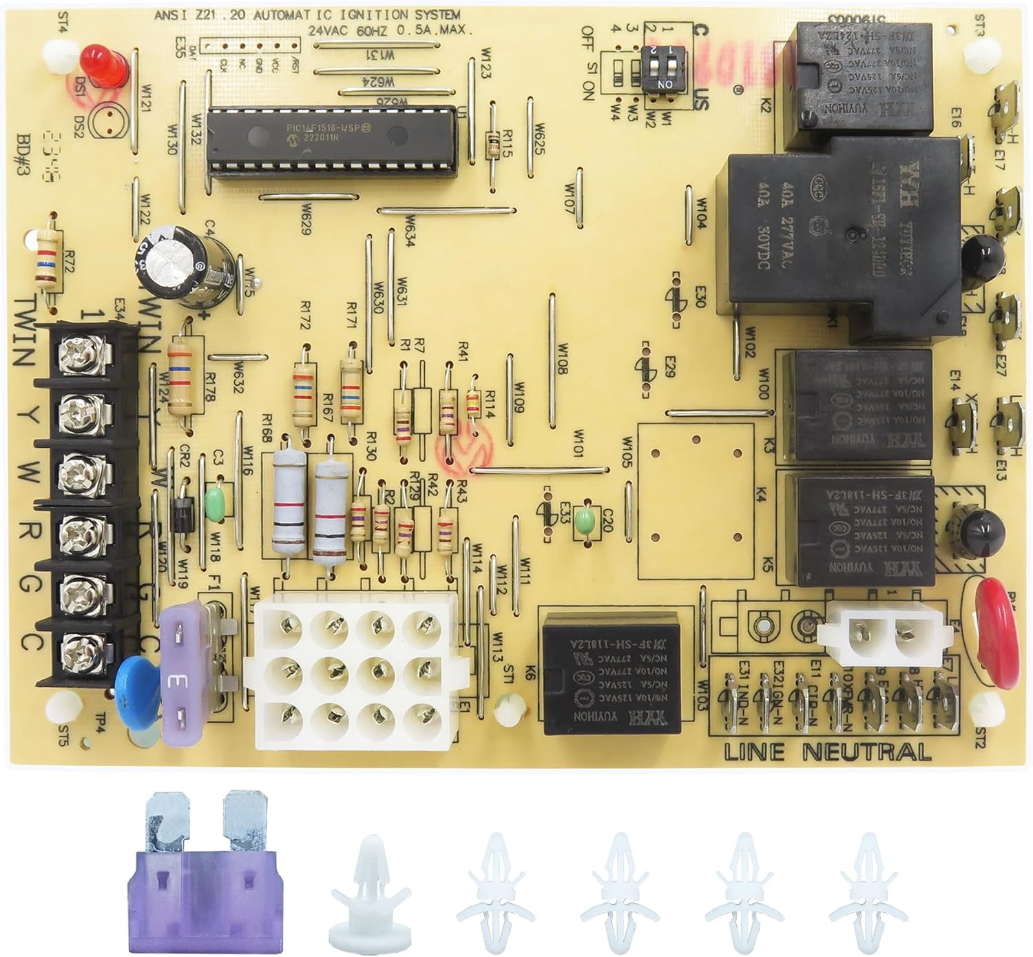Furnace Control Board 50A55-743,Replacement for Amana/Goodman Furnace Control Ci