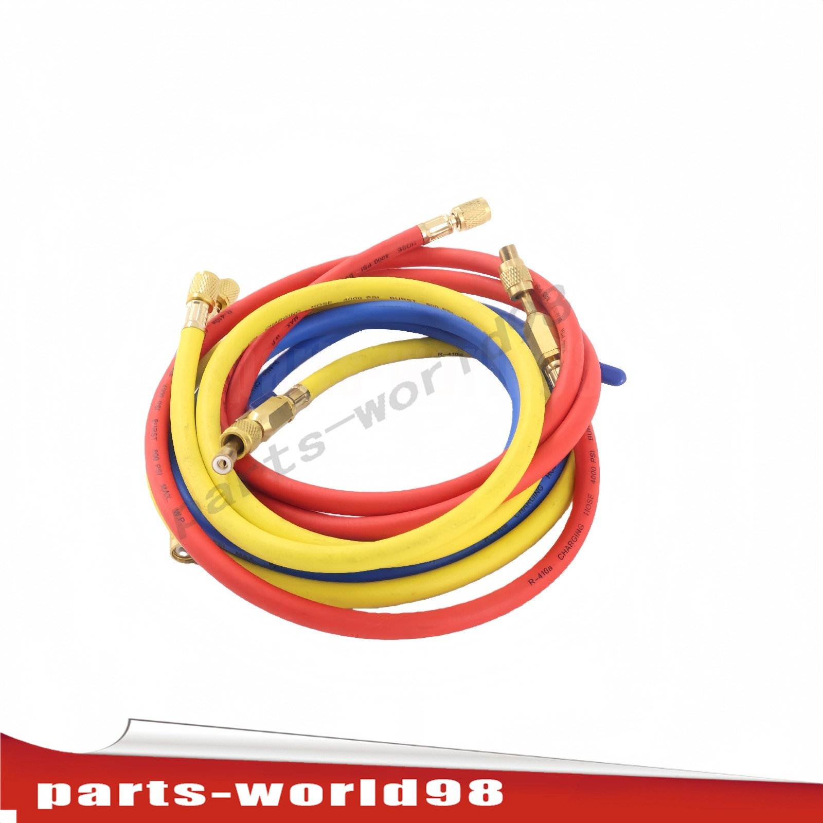 For Yellow Jacket Plus II 72″ Charging Hose Set 1/4″ HVAC AC Refrigerant Hoses