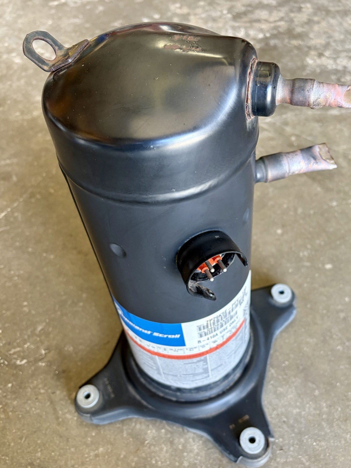 Copeland 3 Ton Scroll Compressor ZP39K5E-PFV-130 R410A 208/230V 1 PH