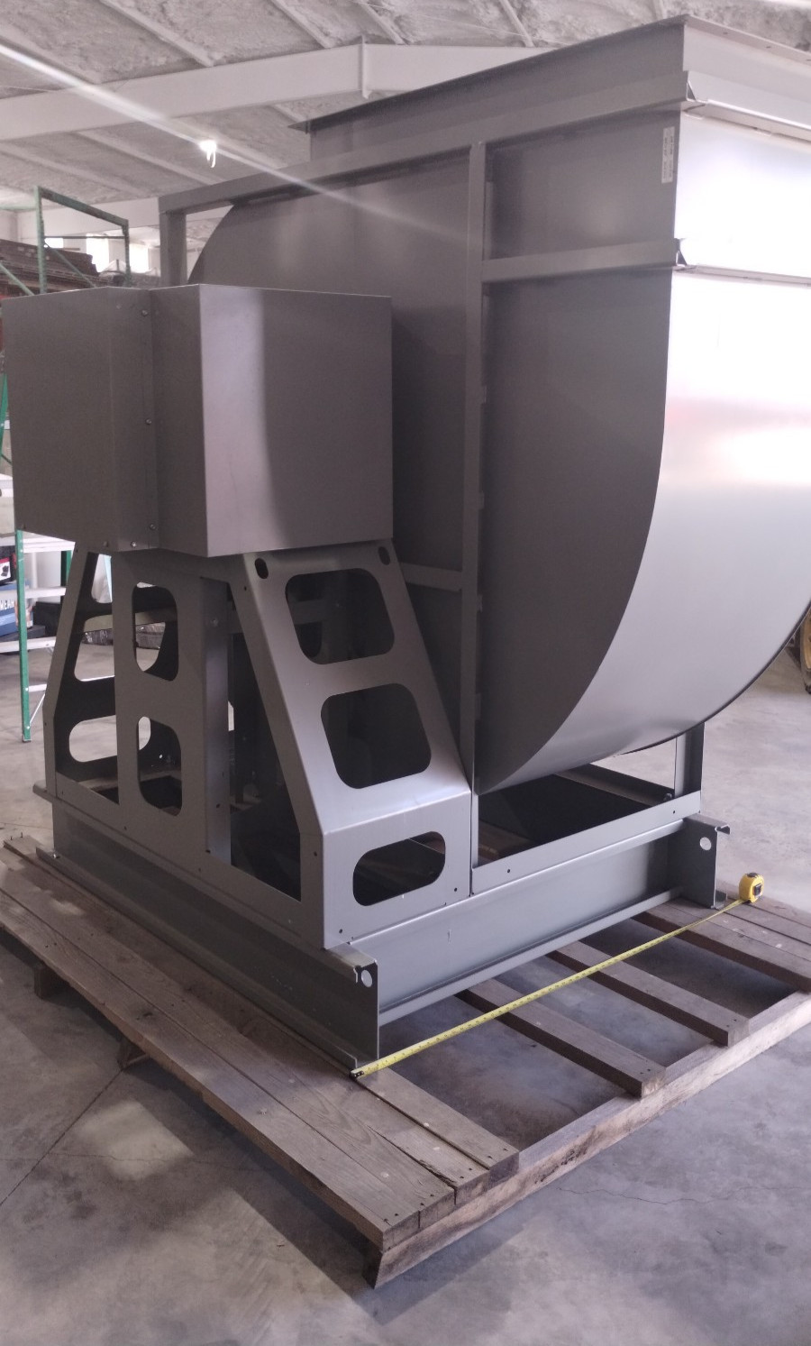 LARGE COMERICAL FUME EXTRATOR AIR HANDLER 30HP 35,500 CFM Direct Drive 230/460