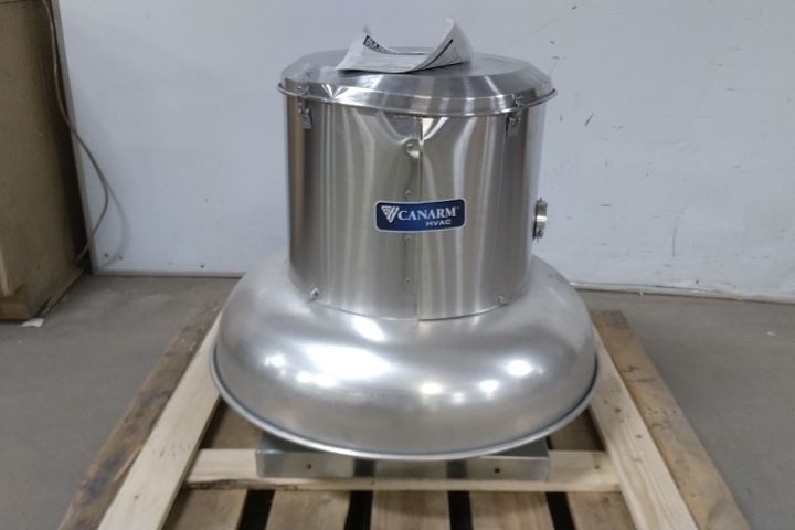 Canarm ALX135DBT10033 13-1/2 In Wheel Diameter 115/230VAC Downblast Exhauster