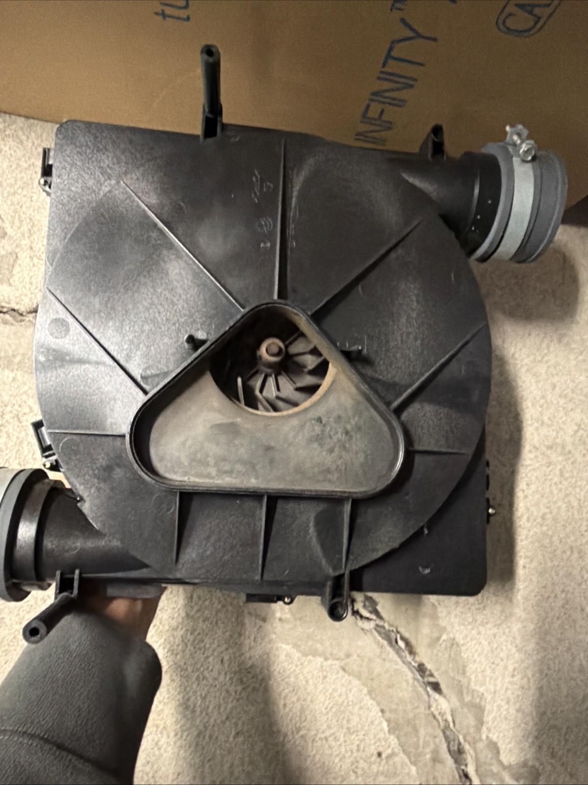 Carrier Bryant HR46GH003 OEM Inducer Motor Assembly 81104165 120 VAC used #MS140