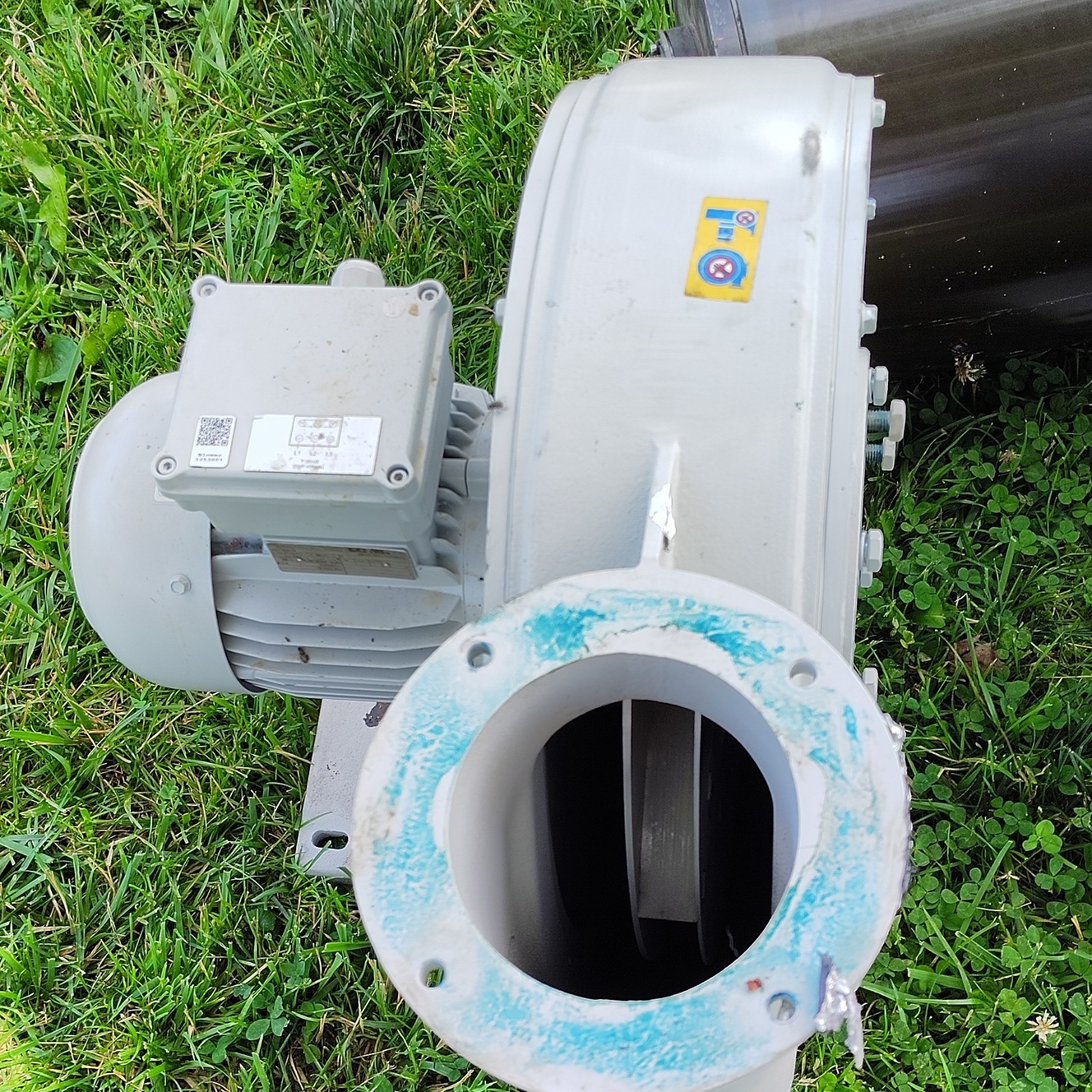 Elektror RD 90S/2 Centrifugal Blower 230/400V 3-Phase Gray 4.00/2.30A
