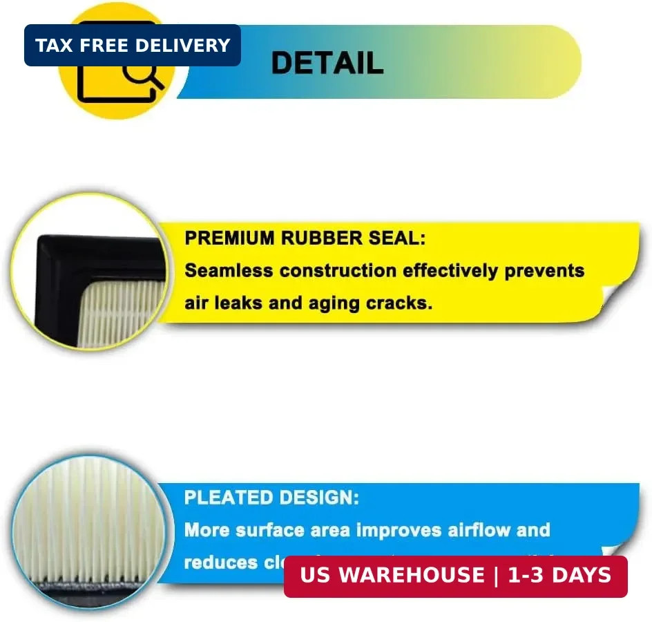 Engine Air Filter for Subaru 2020-2024 Outbacky, 2019-2025 Forester Ascent, 2020