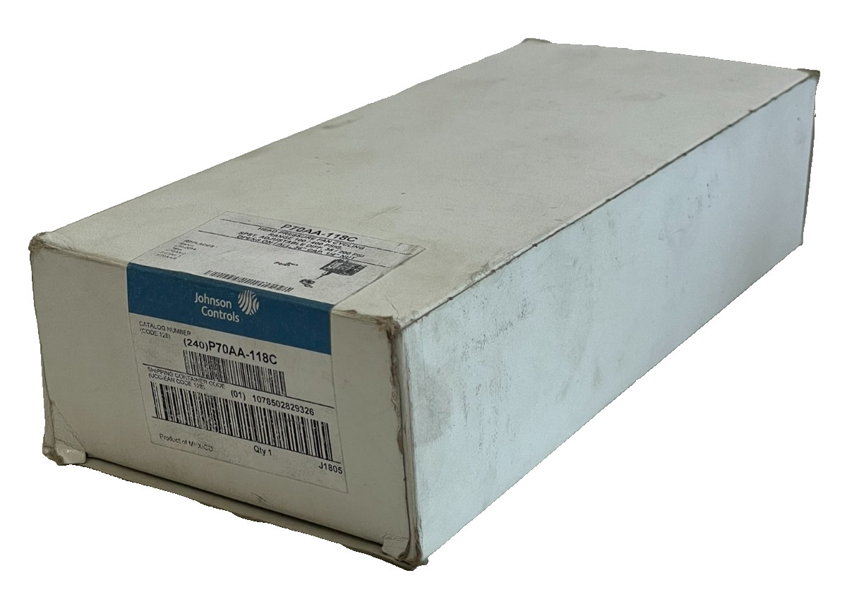 NEW JOHNSON CONTROLS P70AA-118C FAN CYCLING CONTROL P70AA118C
