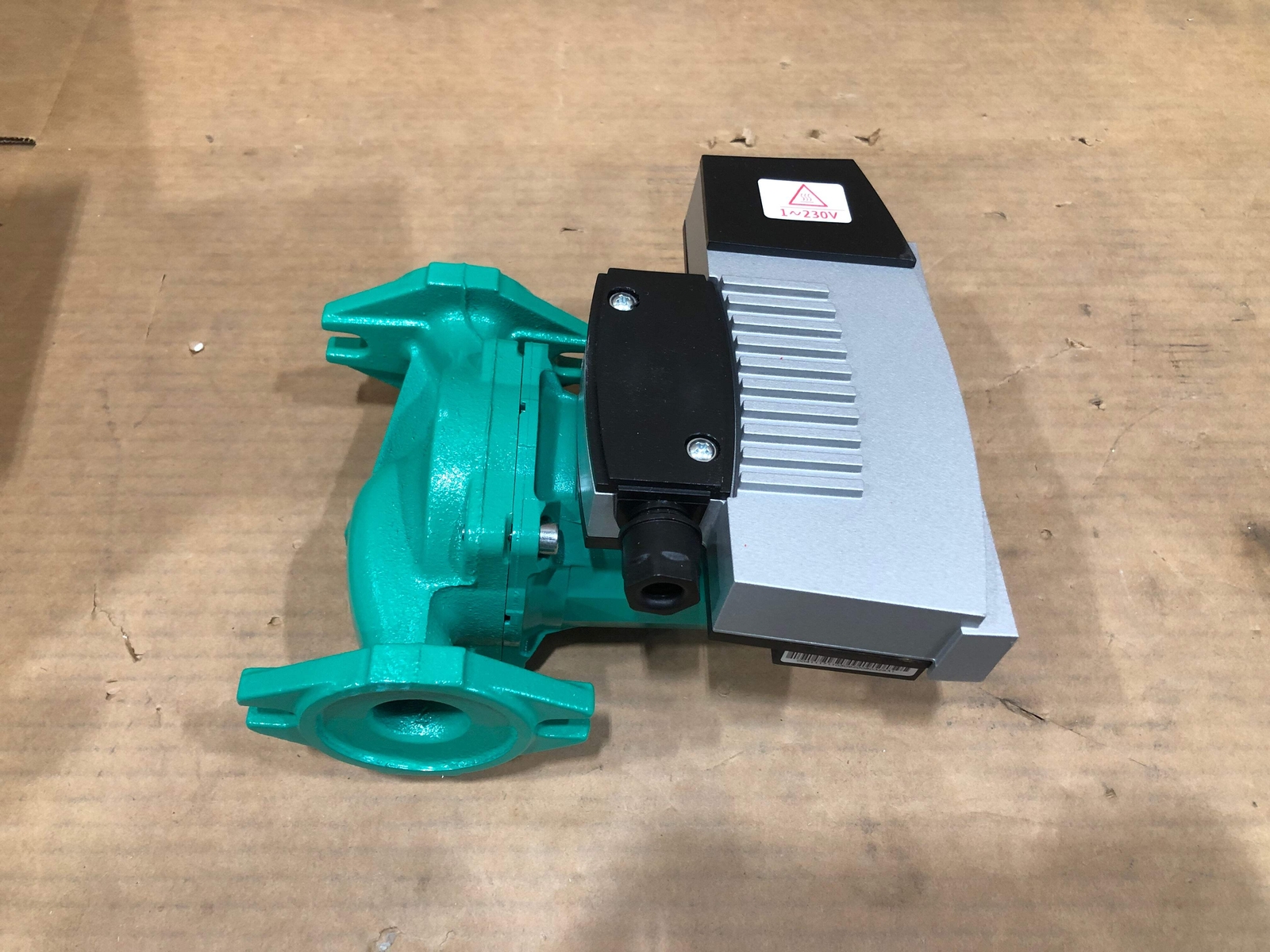 WILO 4117304 1/25 HP VARIABLE SPEED CAST IRON CIRCULATING PUMP 230/60/1 15.5GPM