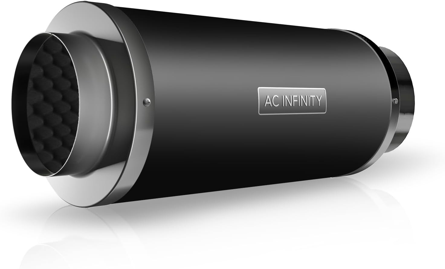 AC Infinity 6” Duct Fan Silencer Noise Reduction Muffler Hydroponic Grow Tent