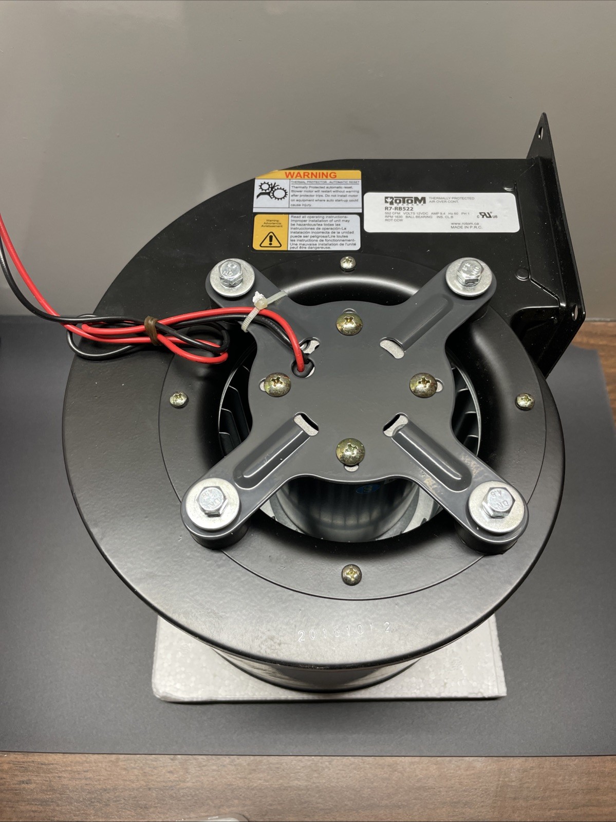 Rotom Canada R7-RB522 Exhaust Blower