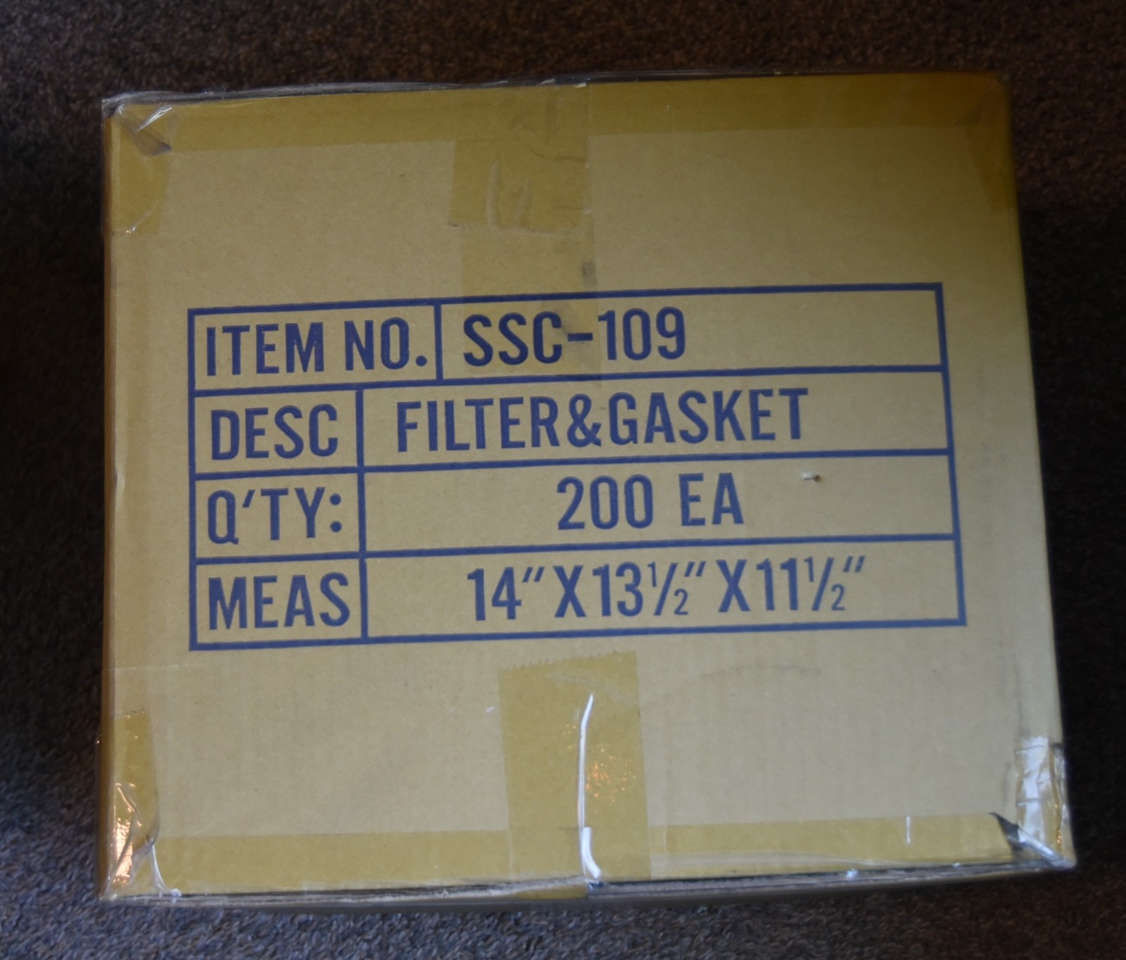 SSC-109 Strainer Kit for Suntec A2V, Beckett Clean Cut Oil Burner Pump