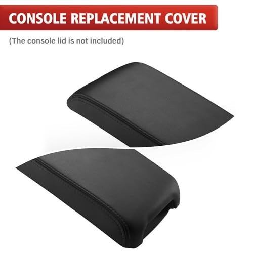 2012-2017 Toyota Camry Center Console Armrest Cover Vinyl Leather Repl Part