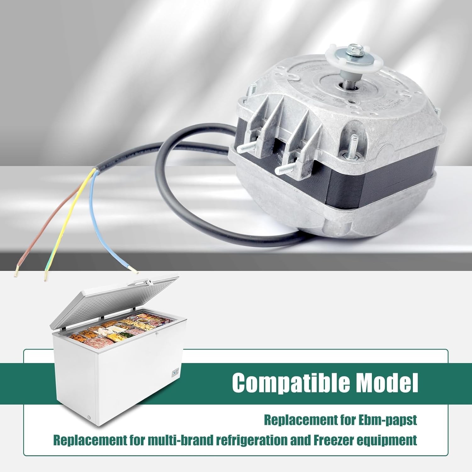 M4Q045-CA27-04 Replacement for ebm-papst Fan AC Motor 115V 50/60Hz 0.50A 36/10W