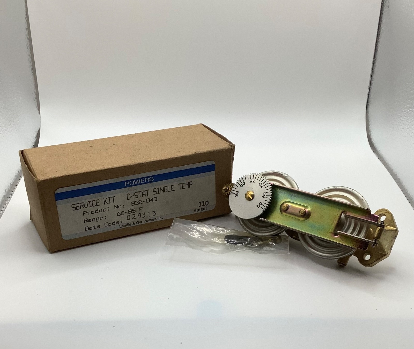 832-040 Powers Service Kit Thermostat NEW OLD STOCK. *D11
