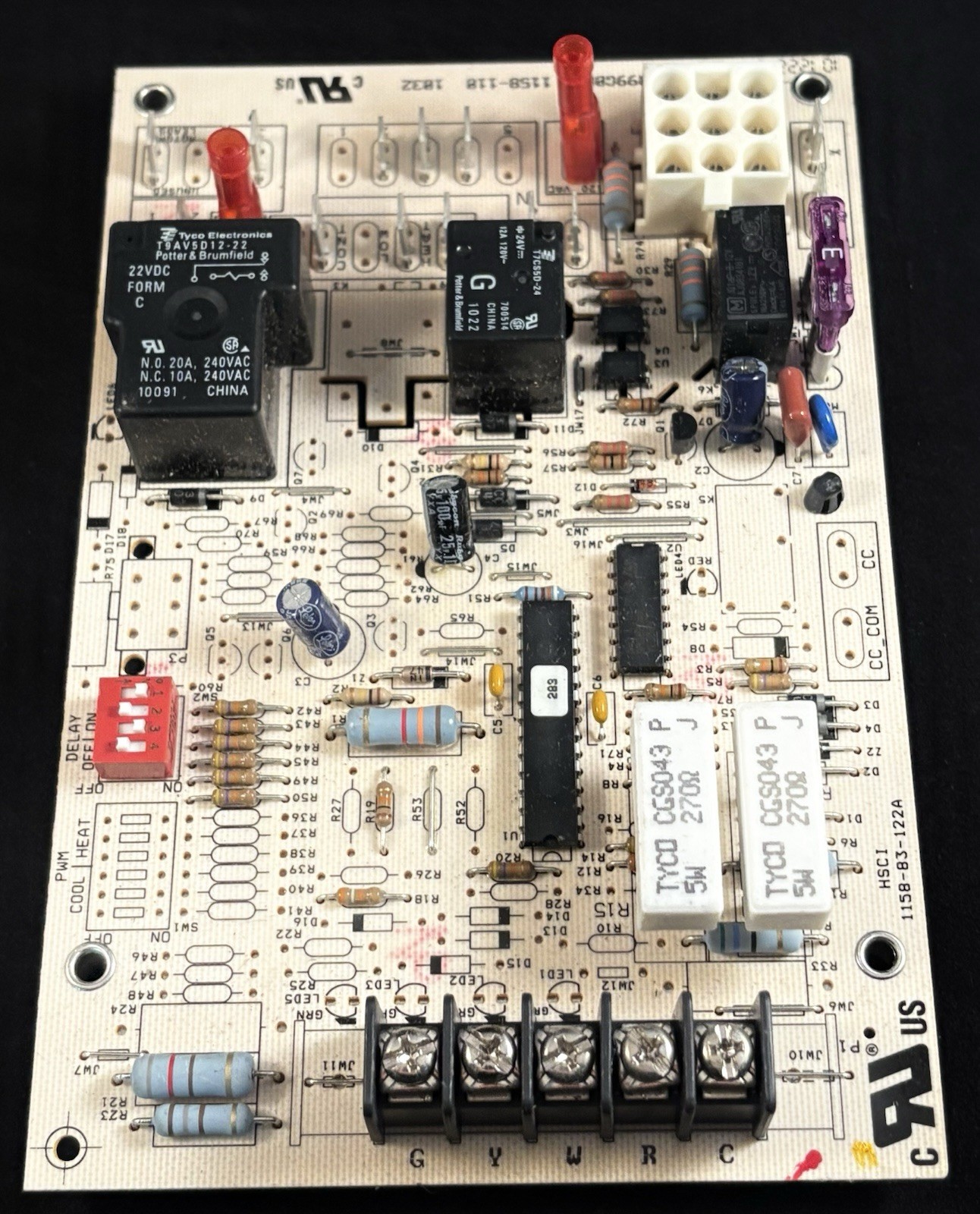 Used Carrier/Bryant/Payne Control Board R99G004. 1158-110 1032 Still Works!