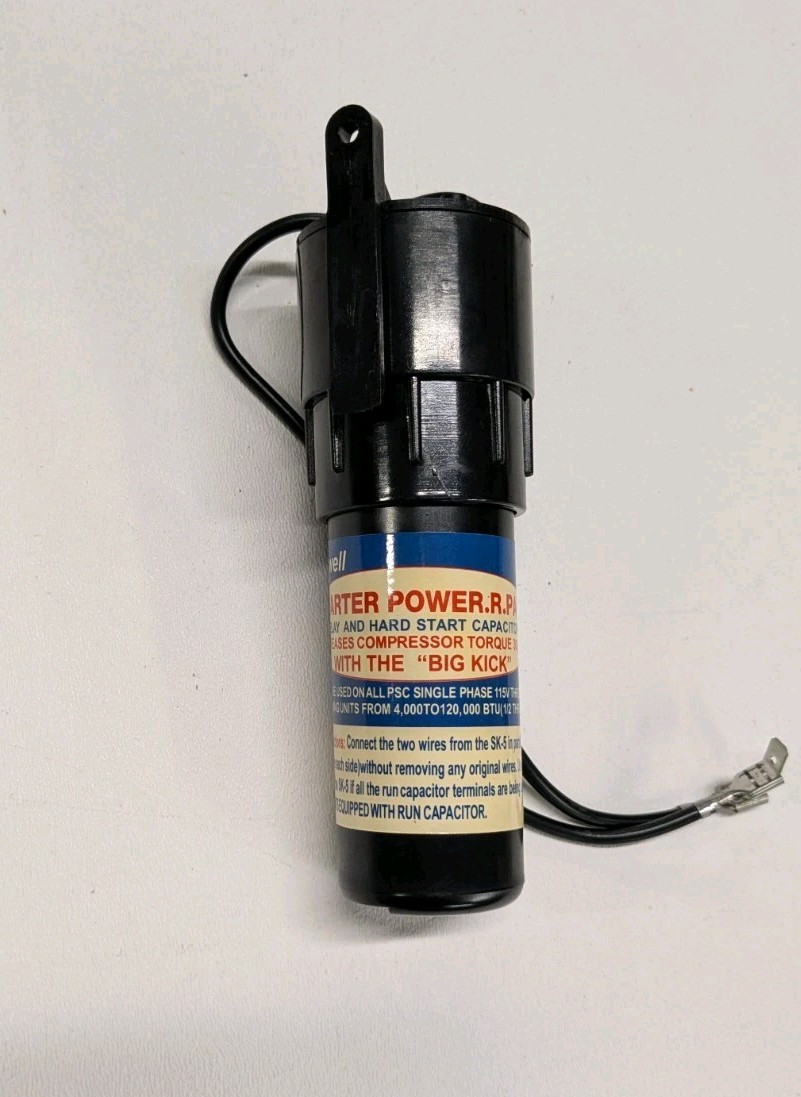 Everwell® Relay and Hard Start capacitor for A/C Compressor SK-5