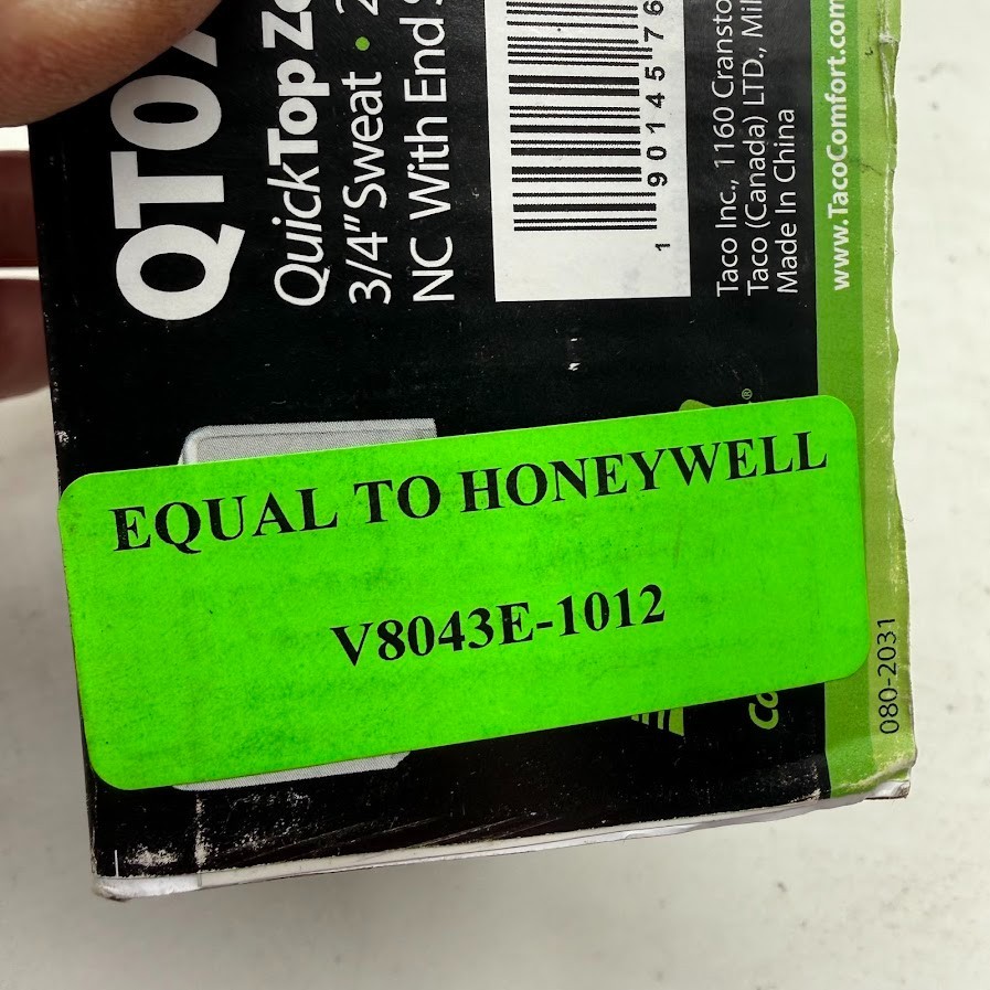 Taco 3/4 in. QuickTop Zone Valve TACO QT075C2-1